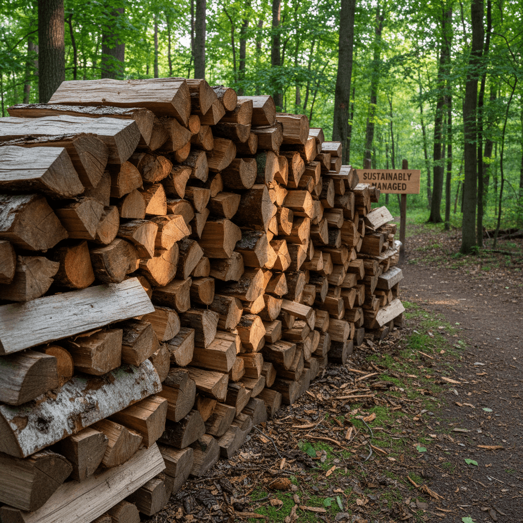 Lenha ecológica mista